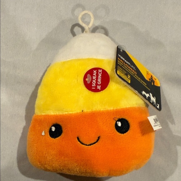 Vibrant Life Halloween Dog Chew Toys - Set of 3 Plush Squeakers, 7"-8" - Picture 3 of 6